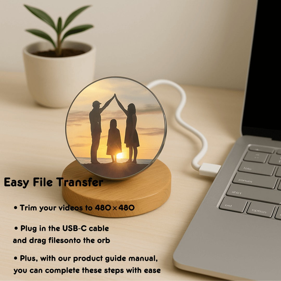 Personalized Crystal Lamps - Turn Your Most Precious Videos Into Living Memories