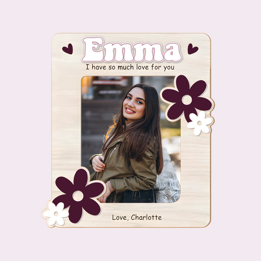 PAIRSONA Customized 4-Layered Photo Fridge Magnet – Personalized Gift for Couples, Family, Friends